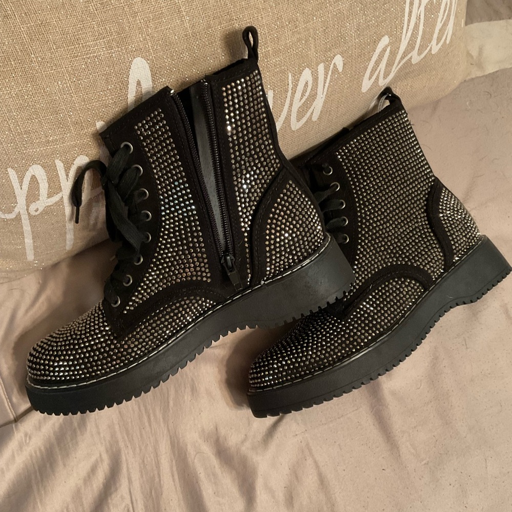 Studded boots